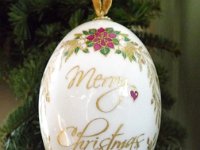 Christmas Ornament 2014  Christmas Ornament 2014       google_ad_client = "ca-pub-5949678472174861"; /* Gallery Photo Small */ google_ad_slot = "5716546039"; google_ad_width = 320; google_ad_height = 50; //-->    src="//pagead2.googlesyndication.com/pagead/show_ads.js"> : pysanky pysanka ukrainian easter egg batik art ornament tree Christmas 2014 custom order poinsettia dinosaurs wedding gift gold leaf 22K August Ruhl